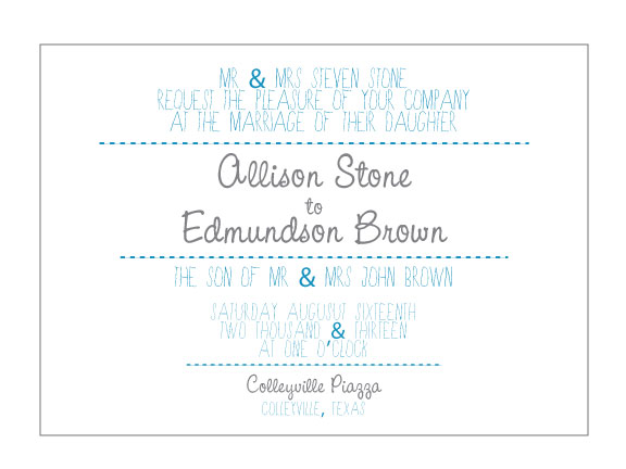 CottonPaperie Letterpress Wedding Design CottonPaperie Letterpress Wedding Design