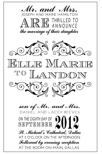 CottonPaperie Letterpress Wedding Design CottonPaperie Letterpress Wedding Design